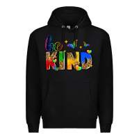 Black be kind Premium Hoodie - Zillion Design Studio