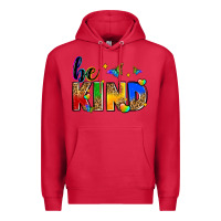 Cardinal be kind Premium Hoodie - Zillion Design Studio