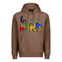 Chestnut be kind Premium Hoodie - Zillion Design Studio