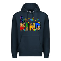 Navy be kind Premium Hoodie - Zillion Design Studio