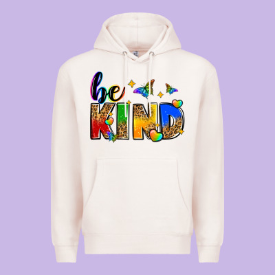 Be Kind Premium Hoodie Designed By Zillion Design Studio