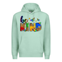 Seafoam be kind Premium Hoodie - Zillion Design Studio
