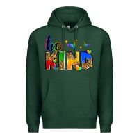 Sports Green be kind Premium Hoodie - Zillion Design Studio