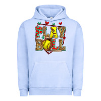 Pigment Grape Ice play ball softball Urban Hoodie - Zillion Design Studio