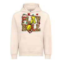 Sandshell play ball softball Urban Hoodie - Zillion Design Studio