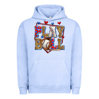 Pigment Grape Ice play ball baseball Urban Hoodie - Zillion Design Studio