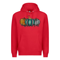 Red happy fall y'all pumkins Premium Hoodie - RanaPortraitStore