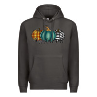 Smoke happy fall y'all pumkins Premium Hoodie - RanaPortraitStore