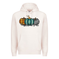 Pale Pink happy fall y'all pumkins Premium Hoodie - RanaPortraitStore