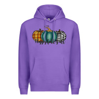 Purple happy fall y'all pumkins Premium Hoodie - RanaPortraitStore