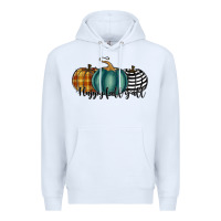 White happy fall y'all pumkins Premium Hoodie - RanaPortraitStore