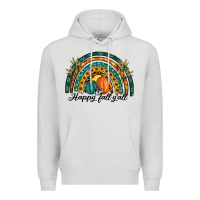Happy Fall Y'all Rainbow Premium Hoodie | Teevron