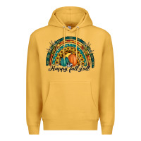 Mustard happy fall y'all rainbow Premium Hoodie - RanaPortraitStore