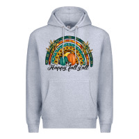 Heather Grey happy fall y'all rainbow Premium Hoodie - RanaPortraitStore