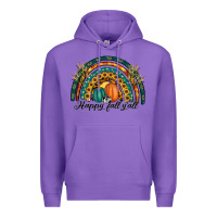 Purple happy fall y'all rainbow Premium Hoodie - RanaPortraitStore