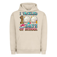 Pigment French Oak i tackled 100 days of school volleyball Urban Hoodie - Zillion Design Studio