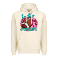 Tofu Tackle Cancer Football Premium Hoodie - texasbilliewilder