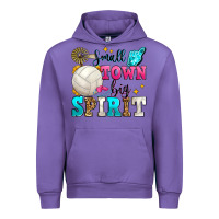 Tulip small town big spirit volleyball Urban Hoodie - Zillion Design Studio