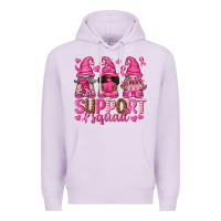Lilac Support Squad with Gnomes Premium Hoodie - texasbilliewilder