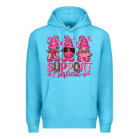 Ocean Blue Support Squad with Gnomes Premium Hoodie - texasbilliewilder