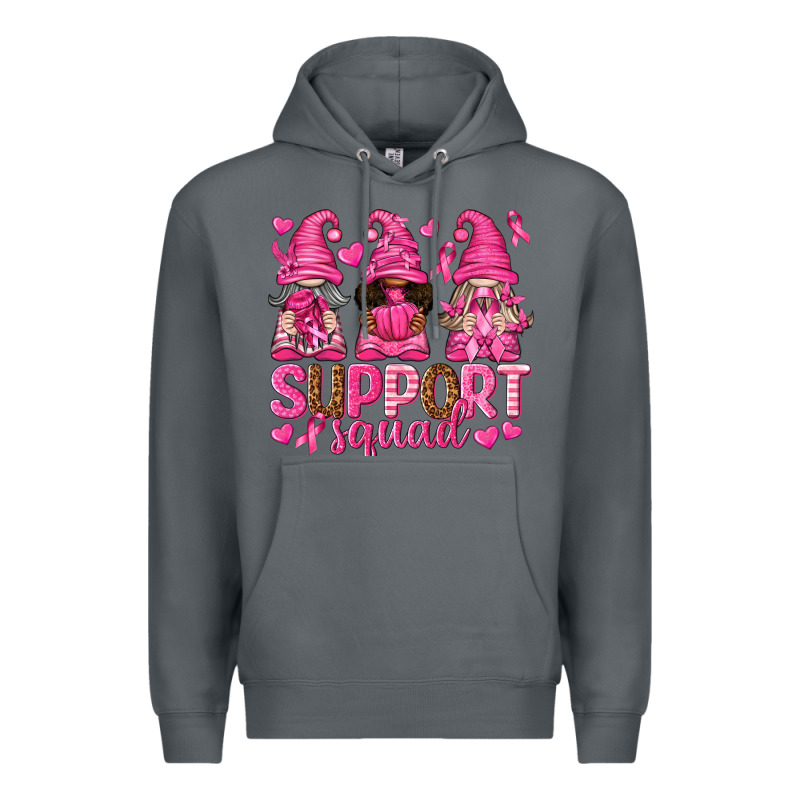 Support Squad With Gnomes Premium Hoodie by texasbilliewilder | Teevron