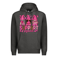 Charcoal Heather Support Squad with Gnomes Premium Hoodie - texasbilliewilder