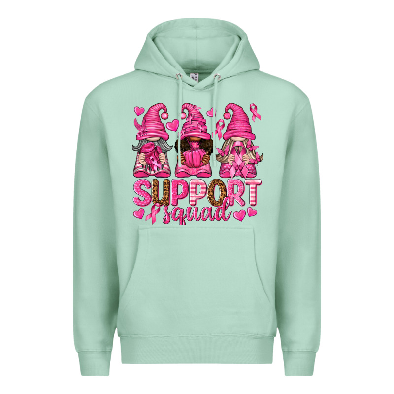 Support Squad With Gnomes Premium Hoodie by texasbilliewilder | Teevron
