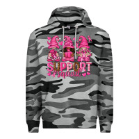 Slate Camo Support Squad with Gnomes Premium Hoodie - texasbilliewilder