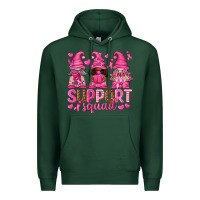 Sports Green Support Squad with Gnomes Premium Hoodie - texasbilliewilder