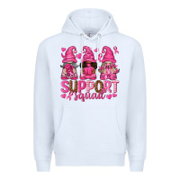 White Support Squad with Gnomes Premium Hoodie - texasbilliewilder