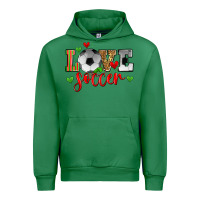 Emerald love soccer Urban Hoodie - Zillion Design Studio