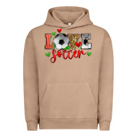 Pigment Burro love soccer Urban Hoodie - Zillion Design Studio