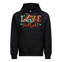 Black love football Urban Hoodie - Zillion Design Studio