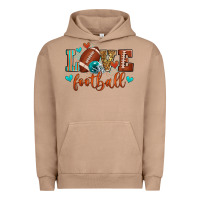 Pigment Burro love football Urban Hoodie - Zillion Design Studio