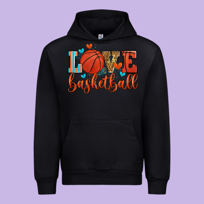 Love Basketball Urban Hoodie Designed By Zillion Design Studio