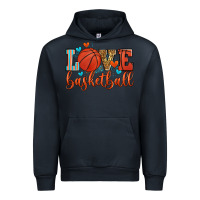 Navy love basketball Urban Hoodie - Zillion Design Studio