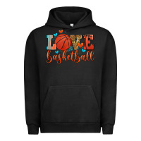 Pigment Black love basketball Urban Hoodie - Zillion Design Studio