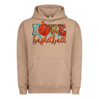 Pigment Burro love basketball Urban Hoodie - Zillion Design Studio