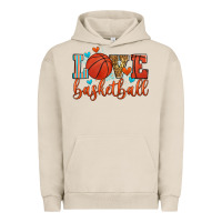Pigment French Oak love basketball Urban Hoodie - Zillion Design Studio