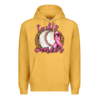 Mustard Tackle Cancer Baseball Premium Hoodie - texasbilliewilder