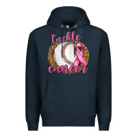 Navy Tackle Cancer Baseball Premium Hoodie - texasbilliewilder