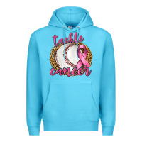Ocean Blue Tackle Cancer Baseball Premium Hoodie - texasbilliewilder