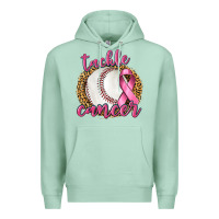 Seafoam Tackle Cancer Baseball Premium Hoodie - texasbilliewilder