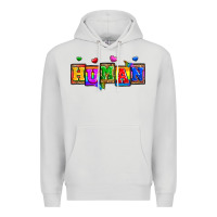 Dove Grey pride human Premium Hoodie - Zillion Design Studio