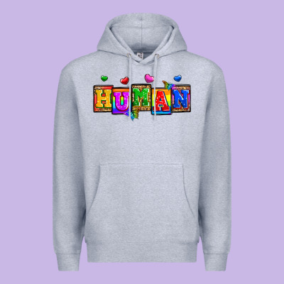Pride Human Premium Hoodie Designed By Zillion Design Studio