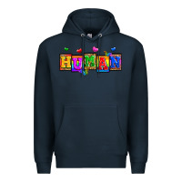 Navy pride human Premium Hoodie - Zillion Design Studio