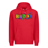 Red pride human Premium Hoodie - Zillion Design Studio