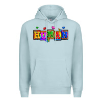 Blue Mist pride human Premium Hoodie - Zillion Design Studio