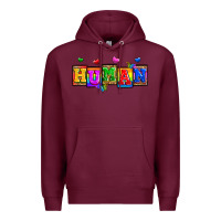 Burgundy pride human Premium Hoodie - Zillion Design Studio