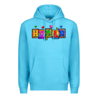 Ocean Blue pride human Premium Hoodie - Zillion Design Studio